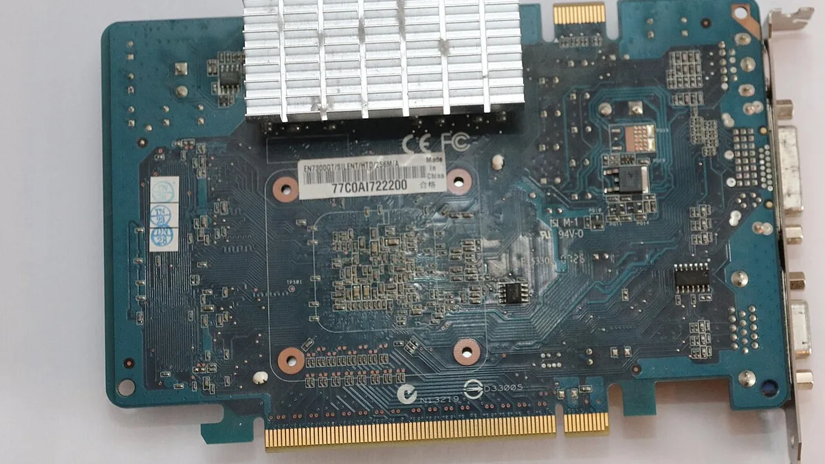 Asus C501PS Nvidia Geforce 7600 graphics card 2