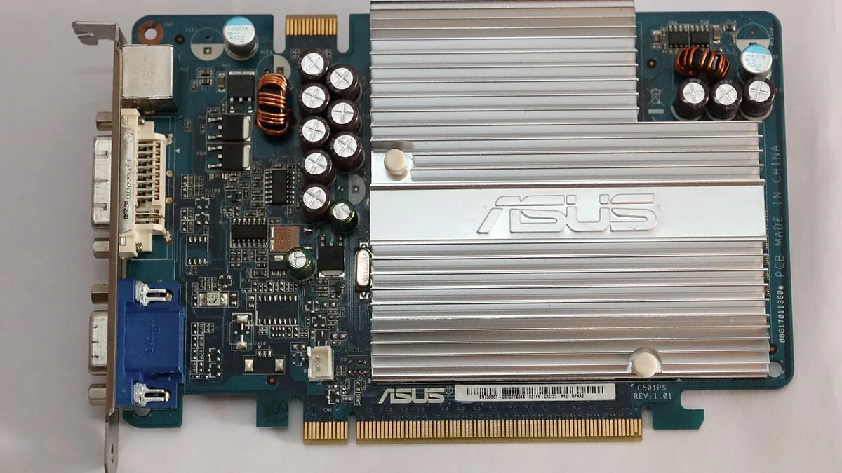 Asus C501PS Nvidia Geforce 7600 graphics card 1