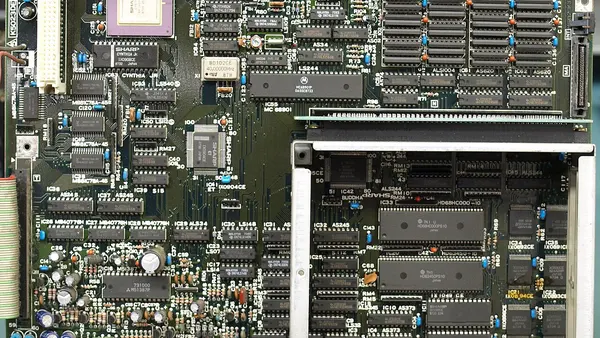 Sharp X68000 Computer Main Processor Board