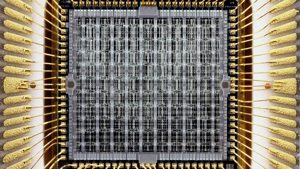 Amdahl 5860 Computer Air Cooled Logic processor die