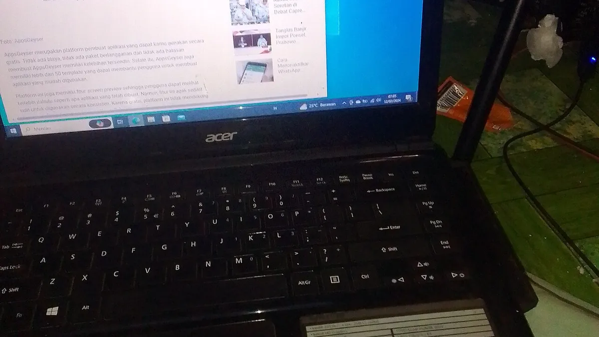 Laptop acer