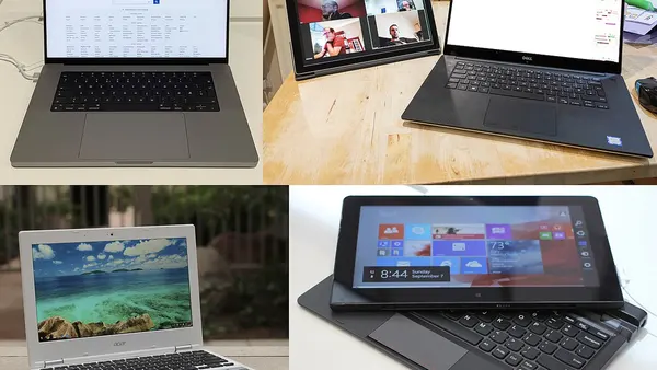 Laptop collage