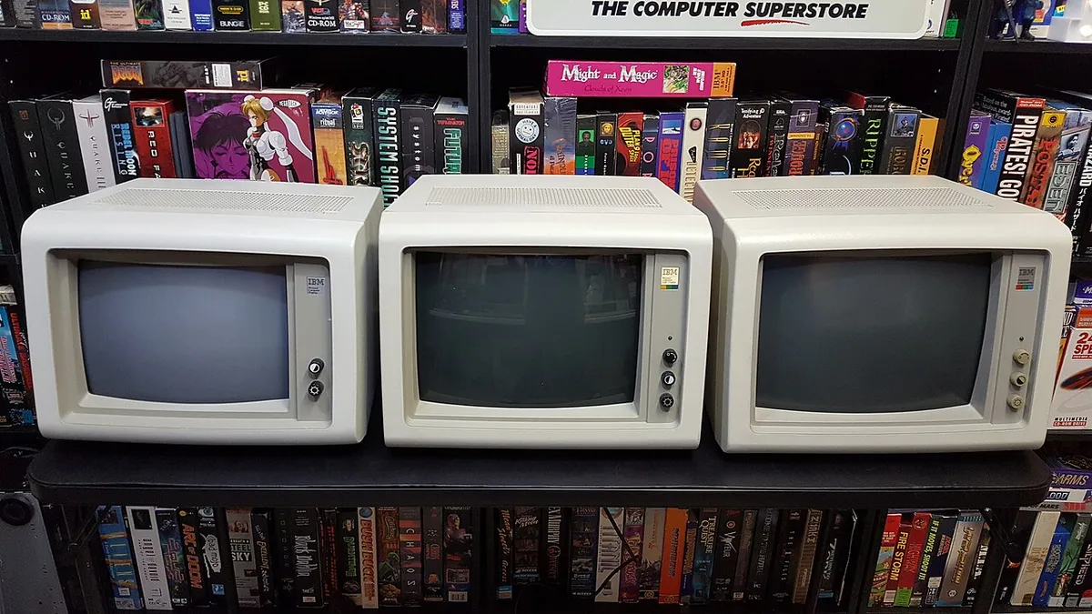 IBM 5151, 5153, 5154 monitors