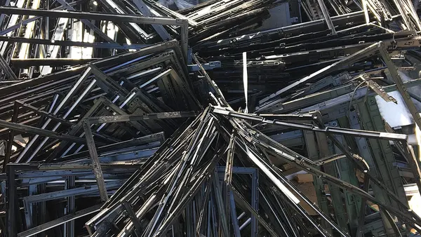 It takes a lot of illegally processed e-waste and computer monitors to leave this number of frames