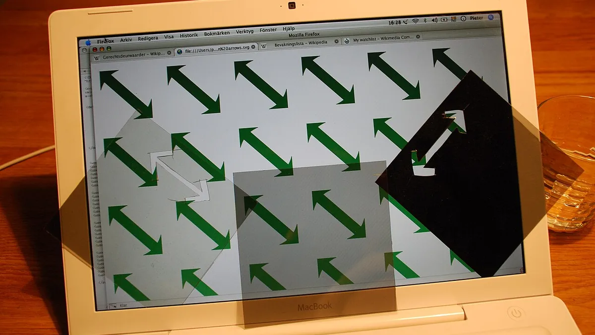 LCD polarization