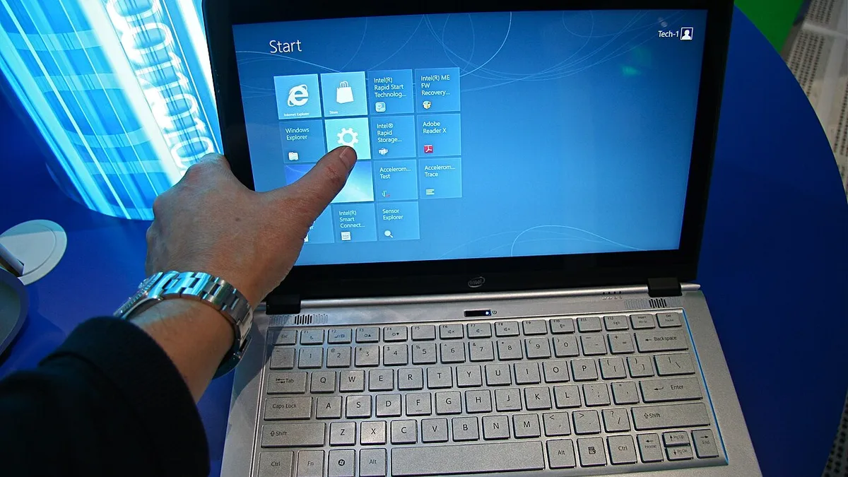Touch on Laptop Screens