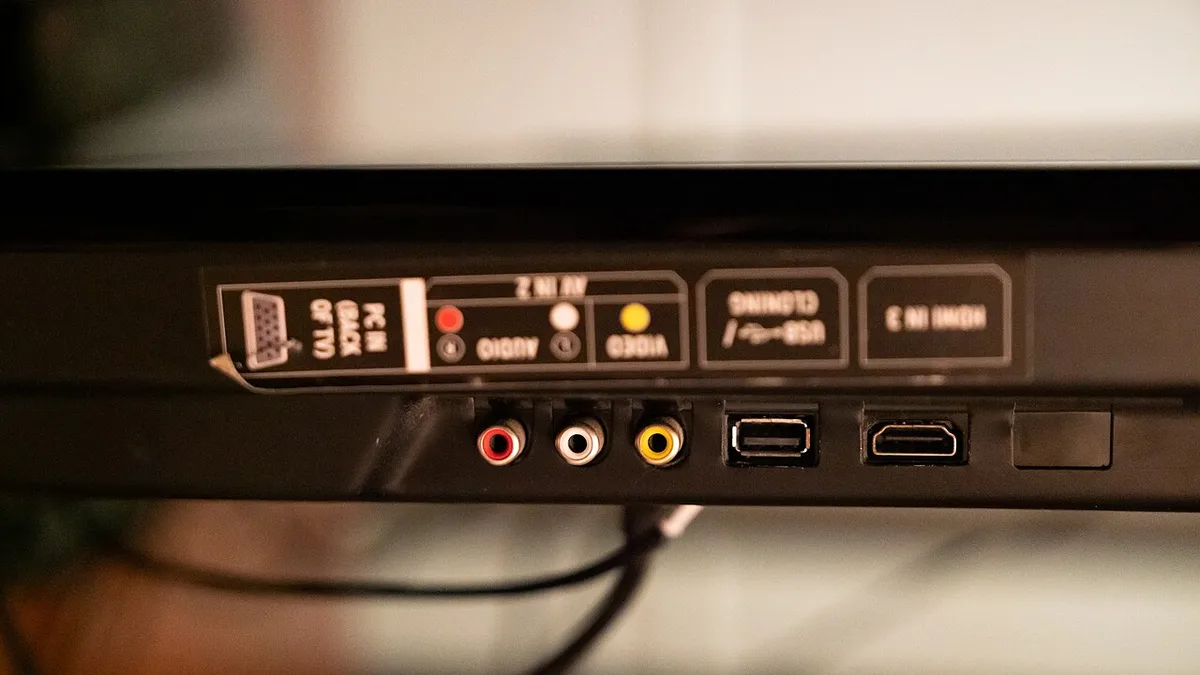 Cable TV Box Connectors - RCA USB HDMI Cable Input Plugs