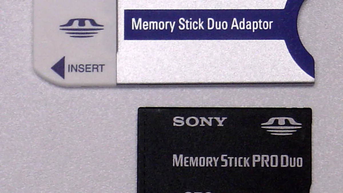 Memory Stick Duo Adaptor