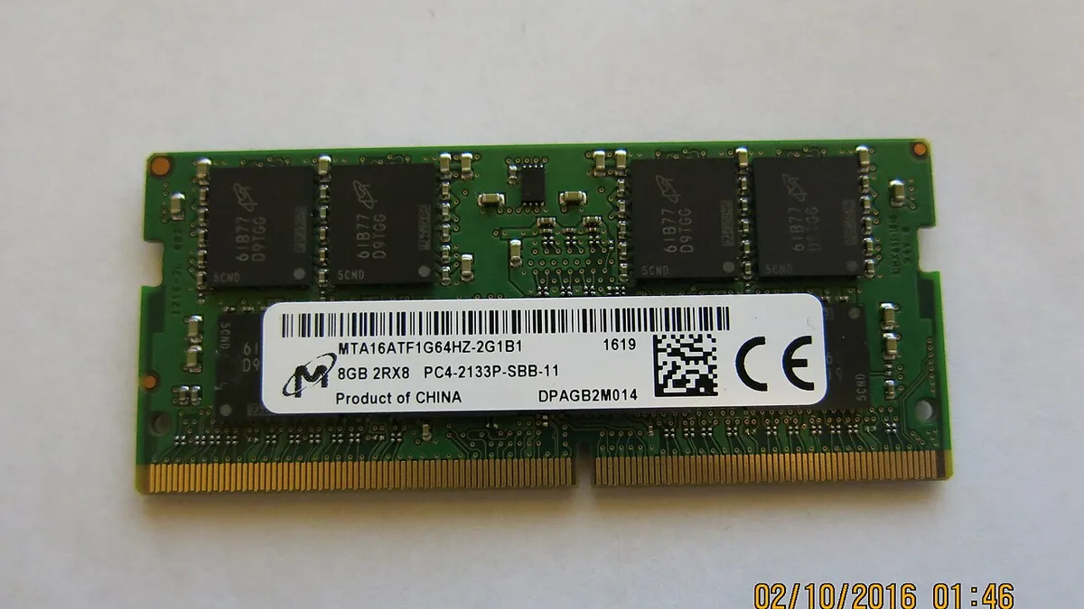 Laptop RAM