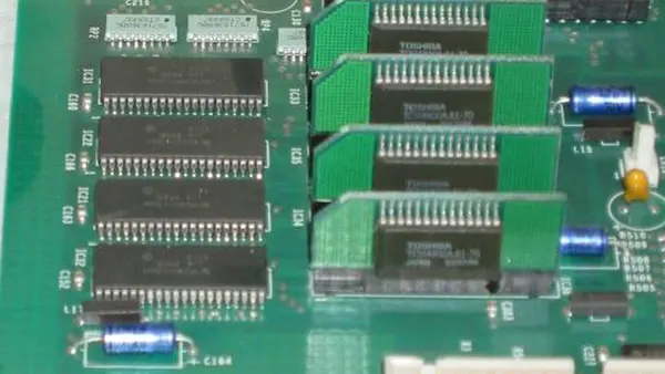 Simtec 2MB Extra RAM fitted in an A4000