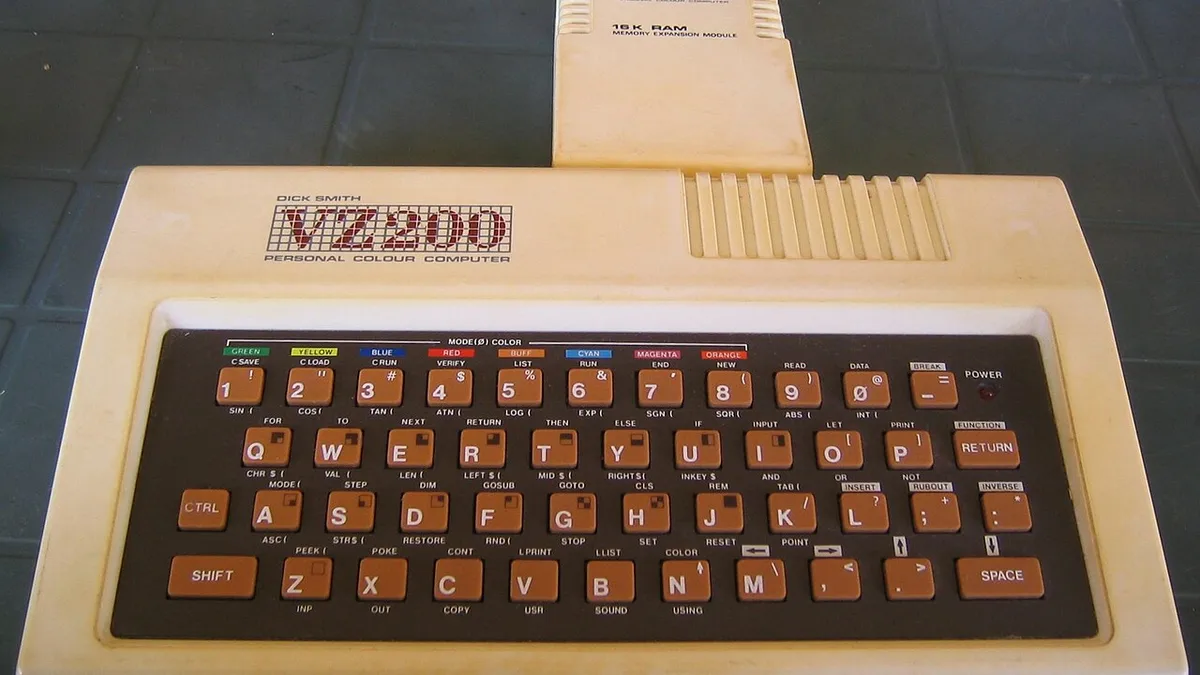 Disk smith vz200 with ram expansion