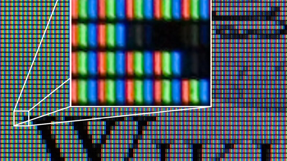 Liquid Crystal Display Macro Example zoom