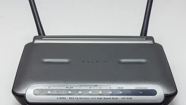 Belkin Wireless G Router F5D7231-4 Version 1000de-1121