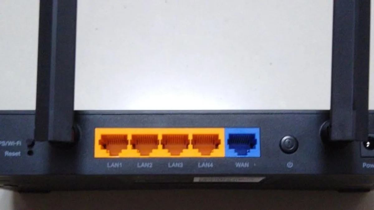 TP-Link AX1500 Wi-Fi 6 Router Back