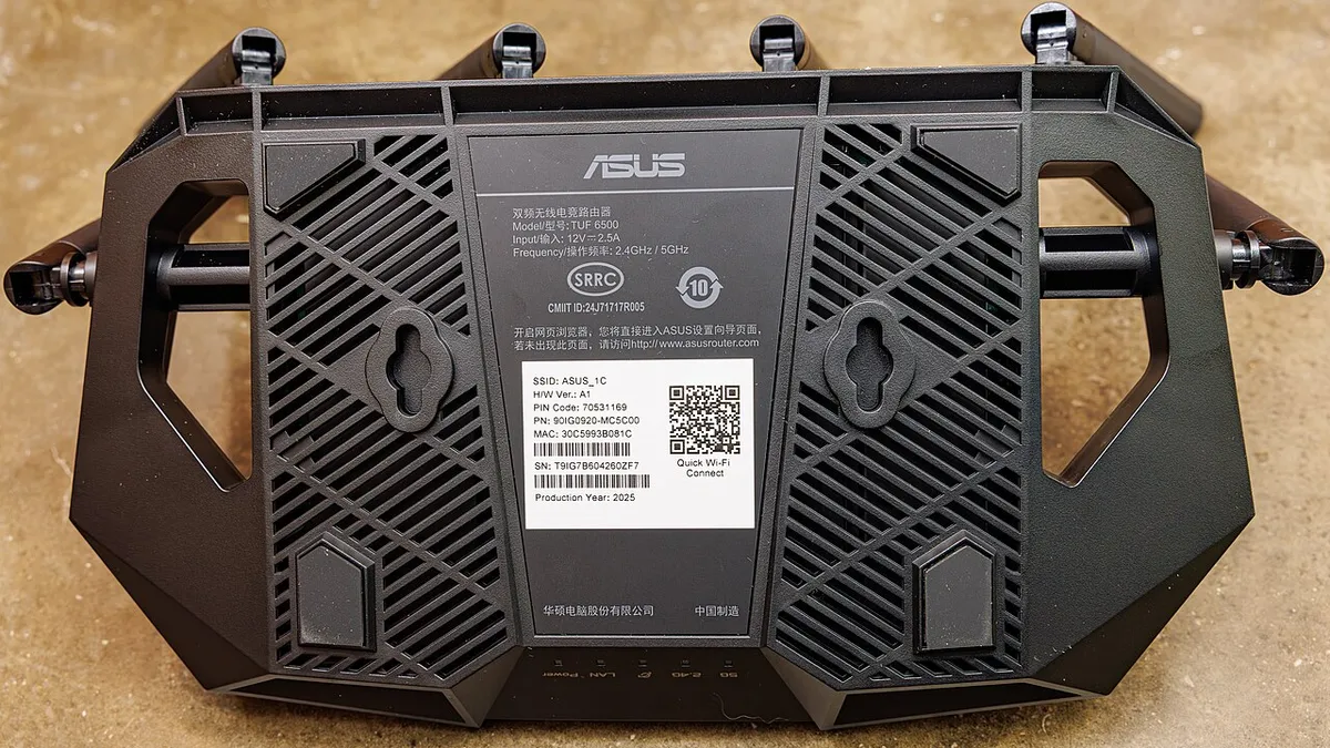 ASUS Wi-Fi ROUTER TUF 6500 (2)