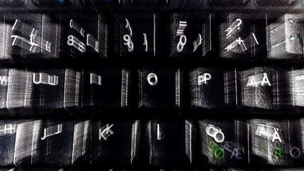 Camera zoom burst on a Microsoft computer keyboard in Tuntorp 4