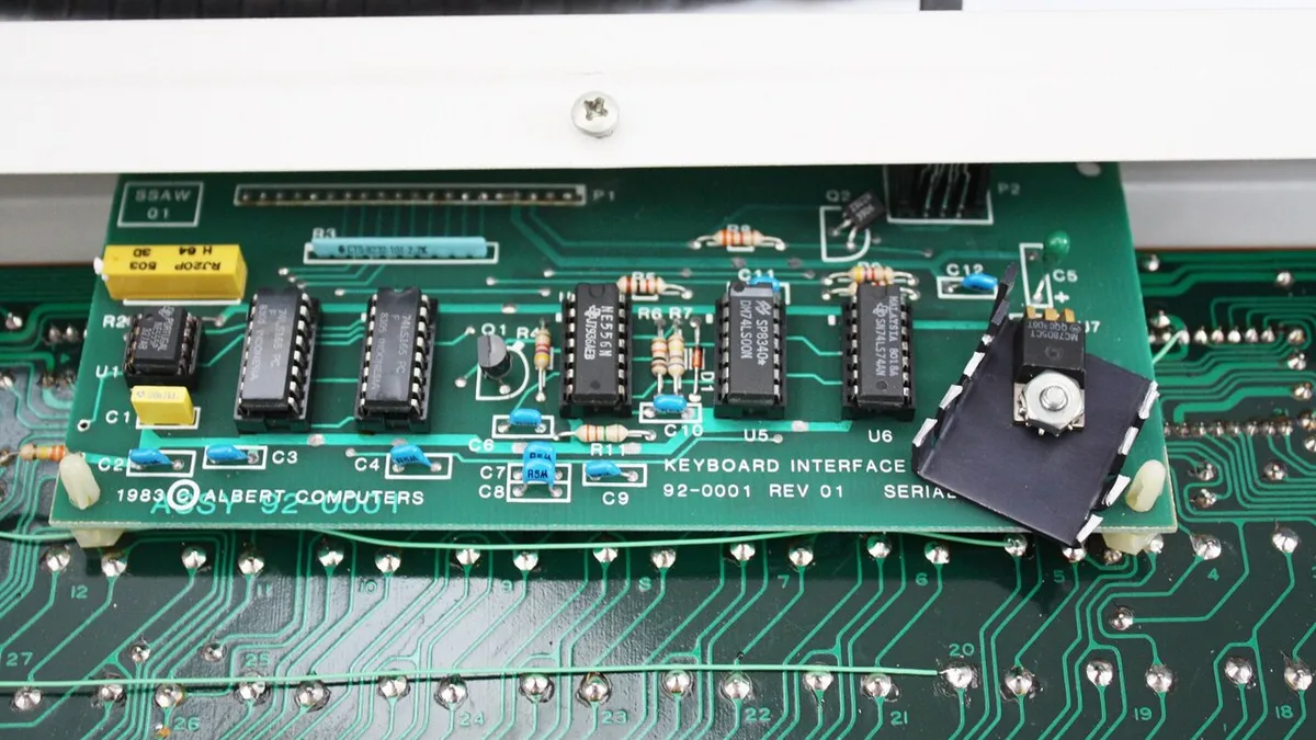 Albert computer keyboard encoder