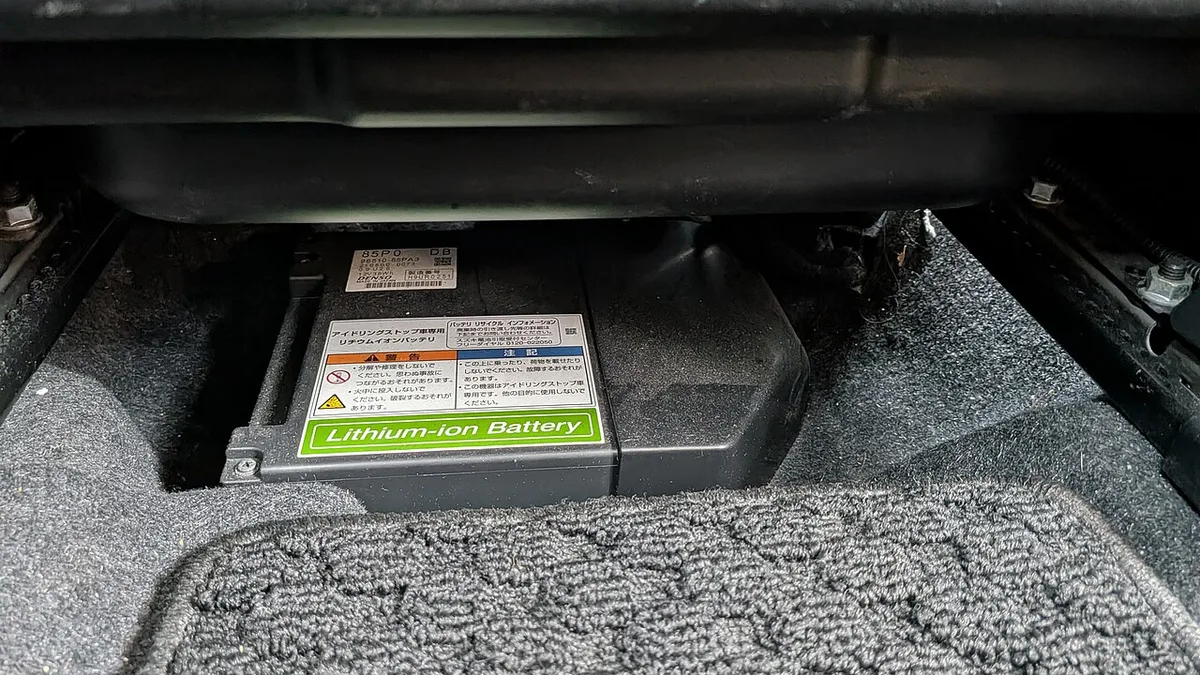Lithium-ion battery in Tokyo taxi