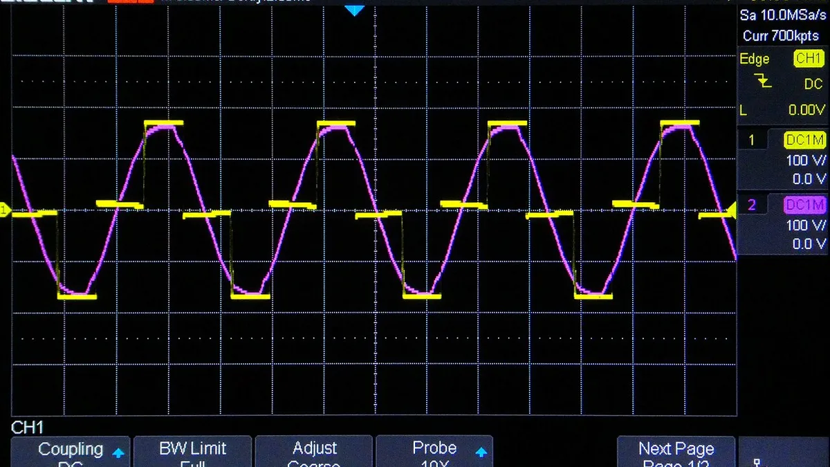 APC Back-UPS 550 Uninterruptible Power Supply Output Waveform