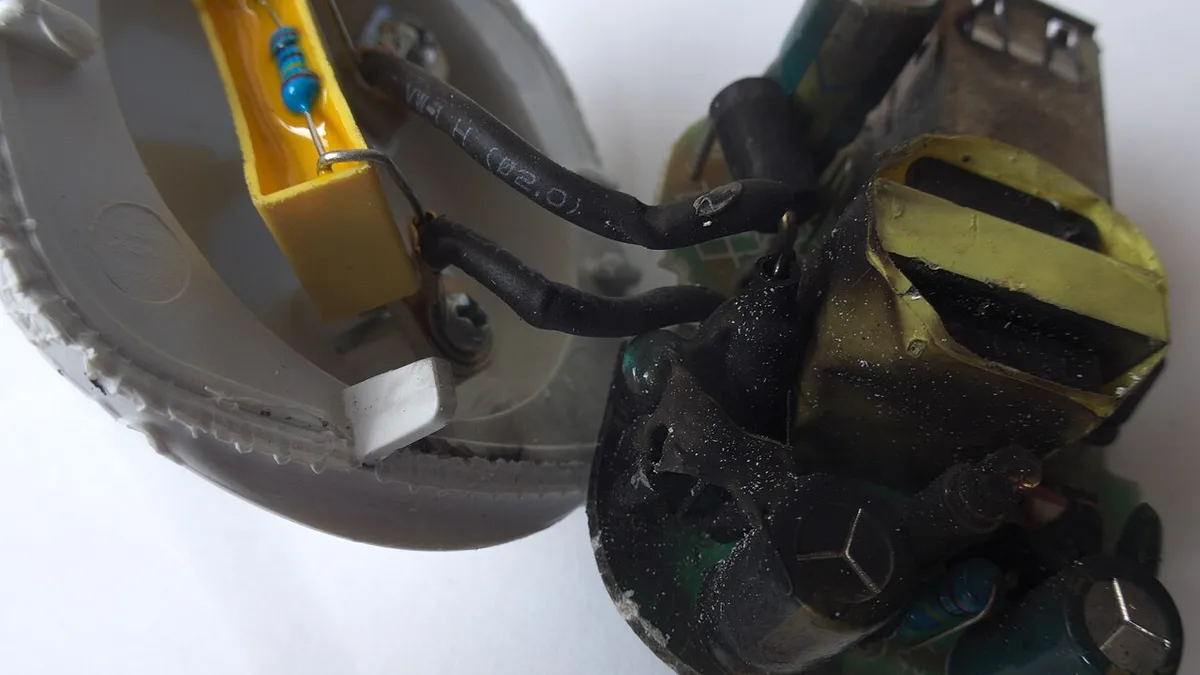 Burnt out Sansai USB charger 20190728-001