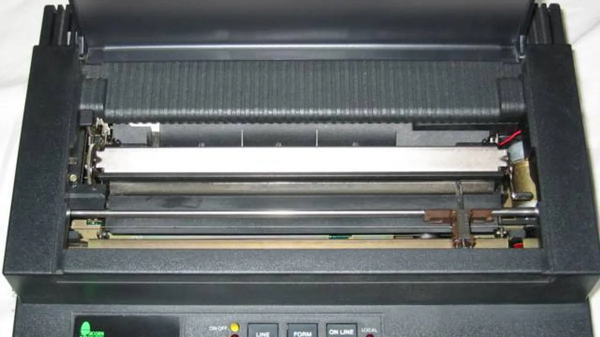 Acorn JP101 printer open