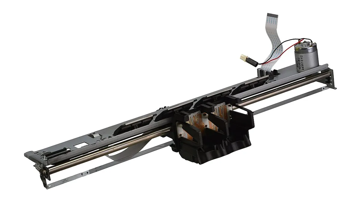HP Deskjet D1560 Printer Head Assembly