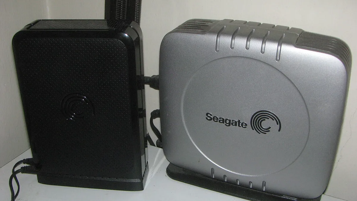 Seagate external hard drives