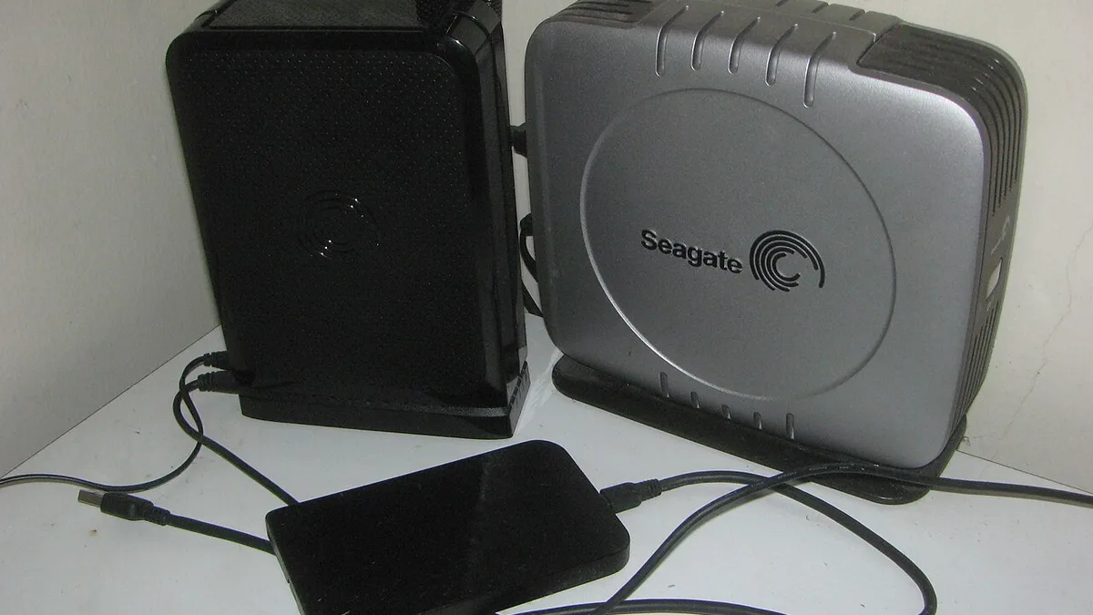 External hard drives