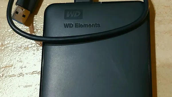 WD Elements hard drive