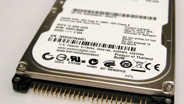 Western Digital IDE 2.5" Hard Disk Drive
