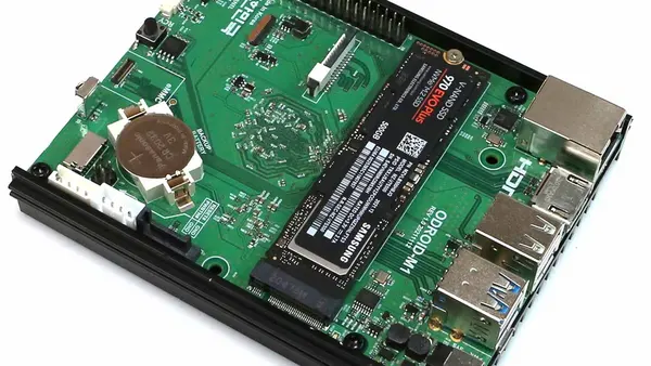 Odroid M1 with Samsung 970 EVO Plus NVME drive