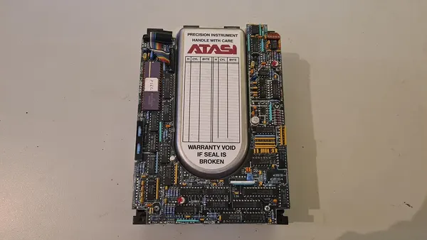 Atasi 3051 Hard Disk Drive Top View