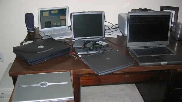 Multiple laptops