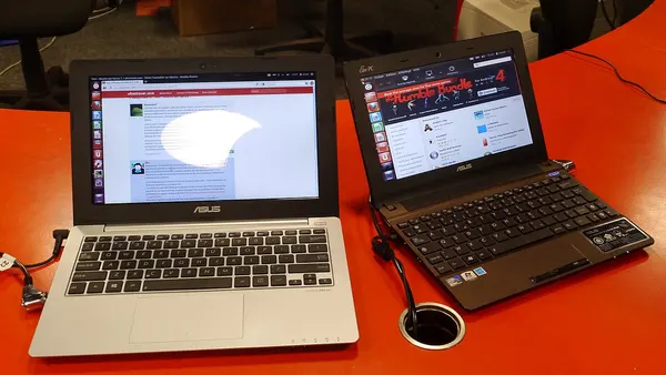 Asus laptops on a Ubuntu Party 12.10