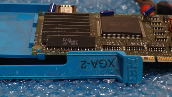 RAM on the IBM 87F4774 XGA-2 MCA (15801469097)