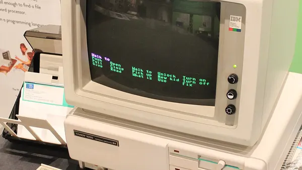 Tandy 1000 SX with IBM Monitor