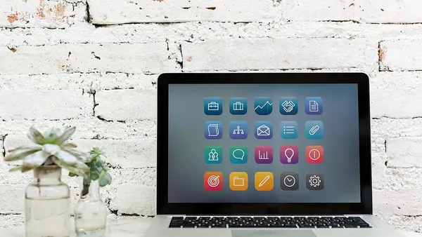 Design space on computer laptop screen (41535380691)