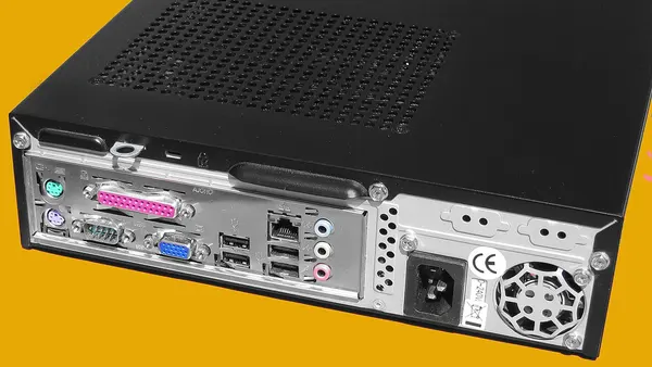 ITX Personal Computer Case I-O-Shield and Flex ATX Power Supply IMG 1630