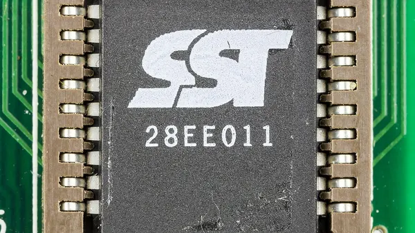 Laptop Acrobat Model NBD 486C, Type DXh2 - Silicon Storage Tech 28EE011 on motherboard-9744