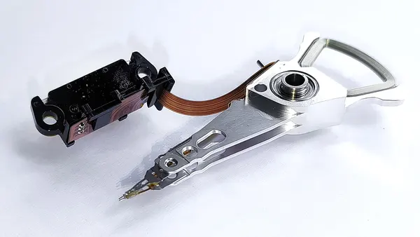 Actuator arm assembly of a hard disk drive