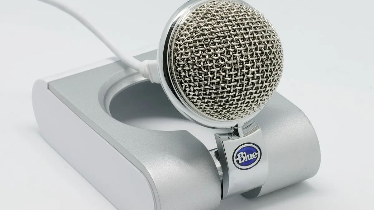 Blue Snowflake USB microphone