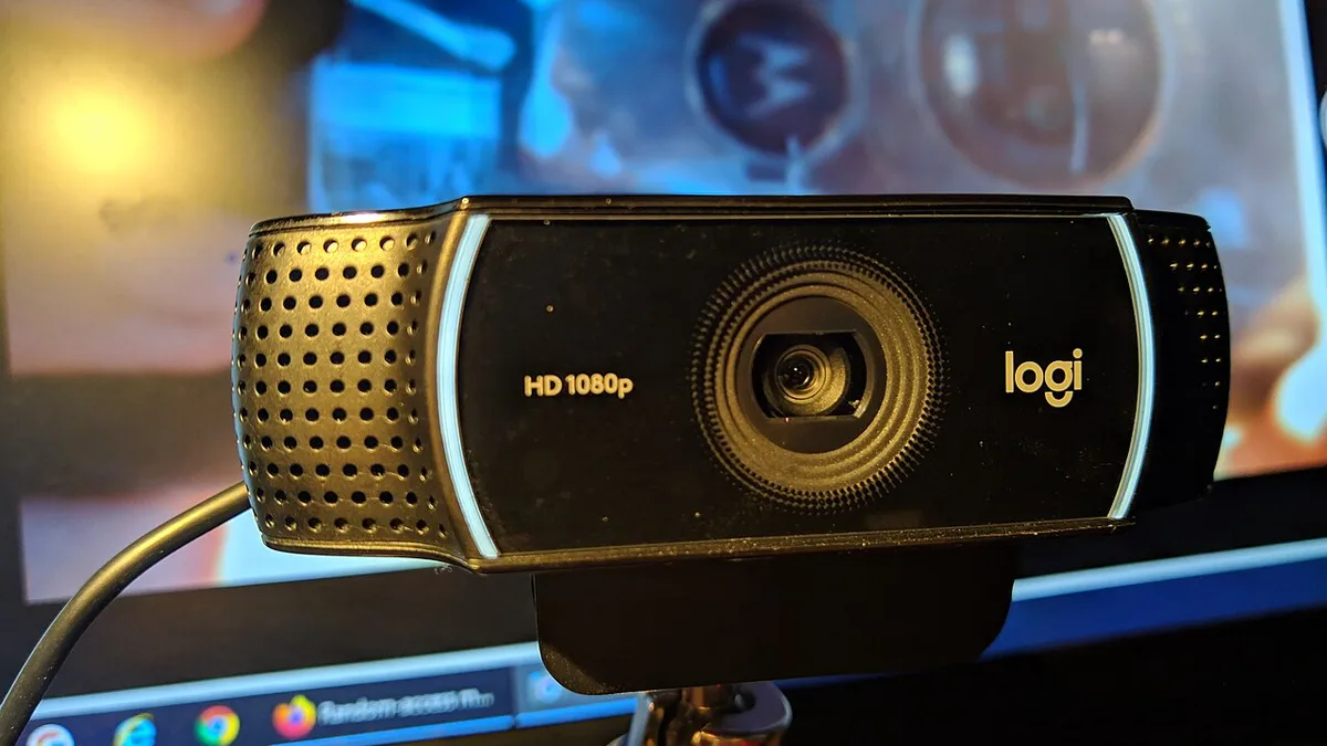 Webcam (Logitech c922)