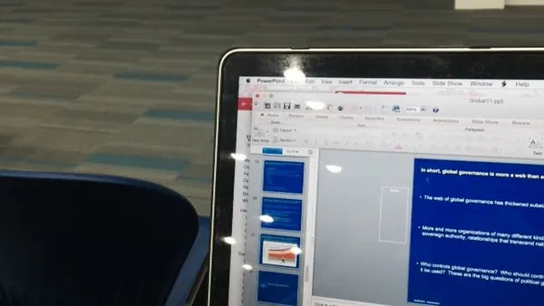 Student's laptop, Nanyang Technological University, Singapore - 20151026