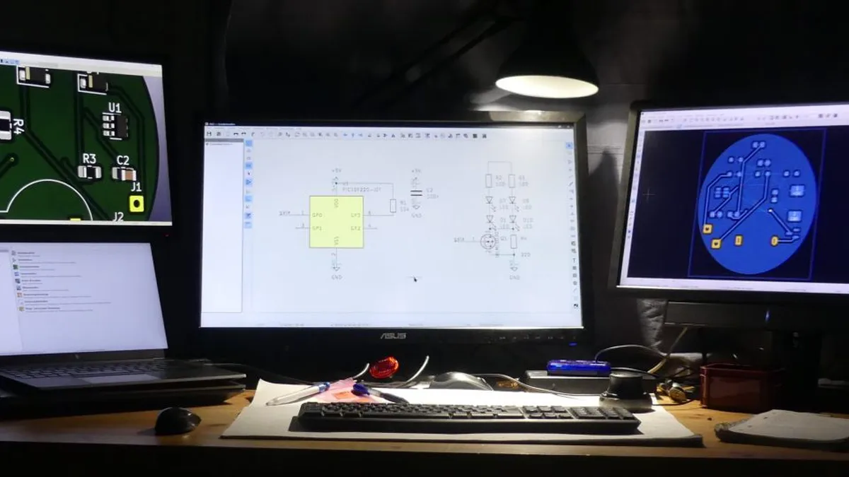 Multi-Monitor KiCad