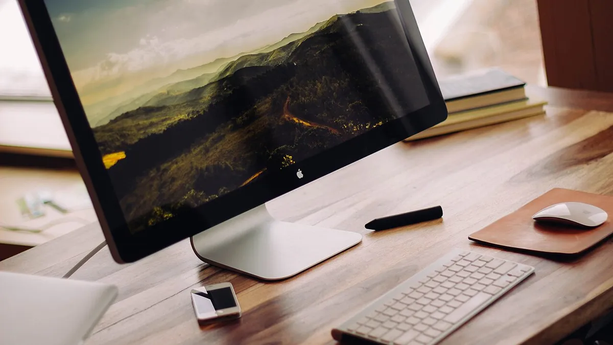 Monitor of mac