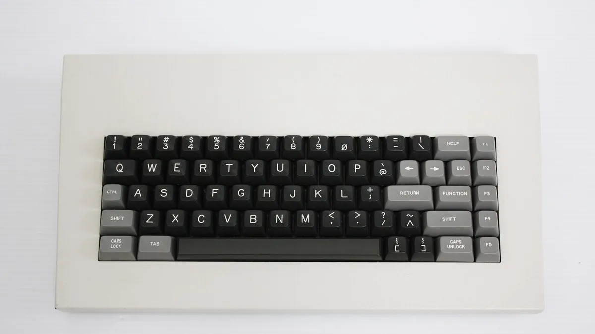 Albert computer keyboard front