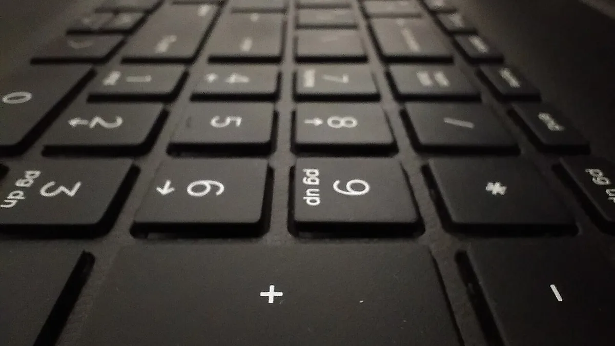 Keyboard laptop