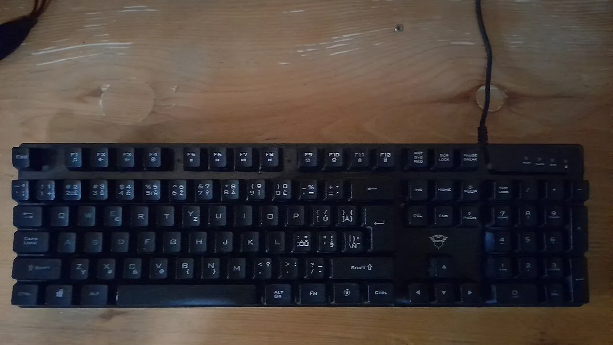 Black Computer keyboard