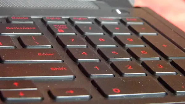 Dell laptop keyboard