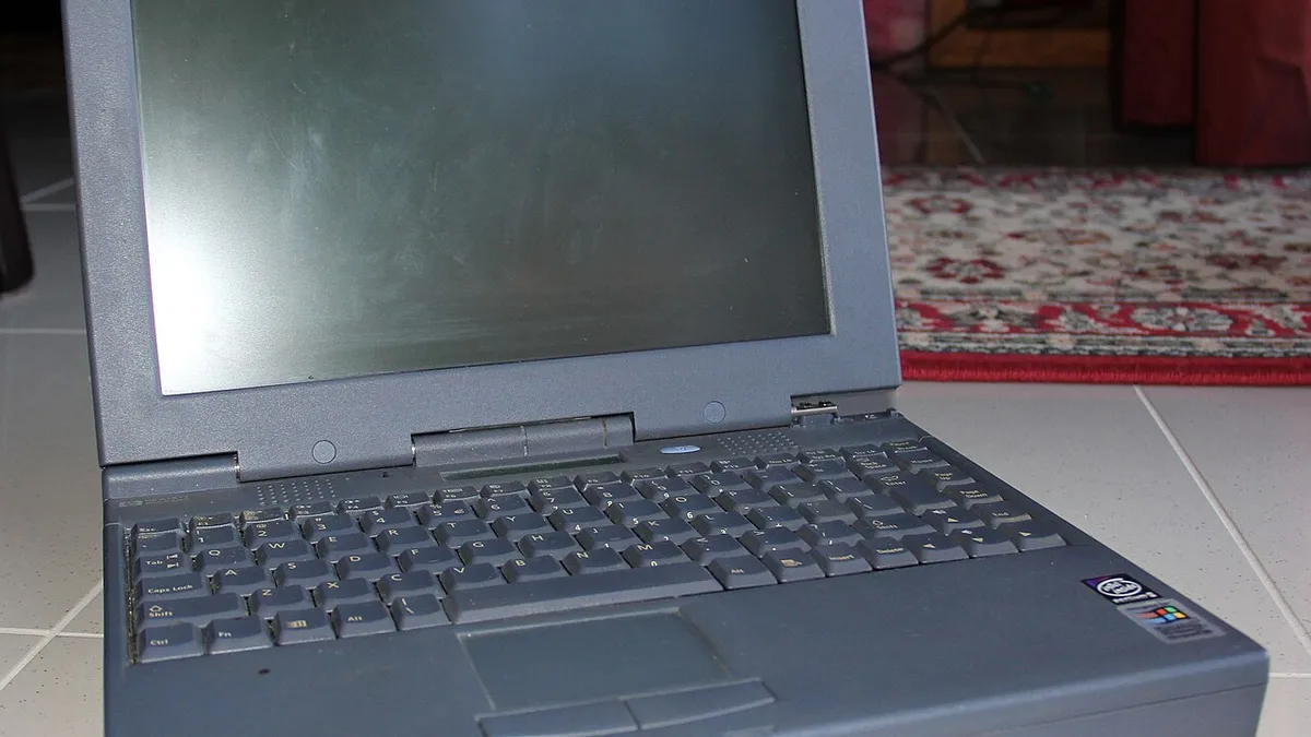 My first laptop - HP Omnibook 2100